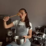 Celina in haar keuken